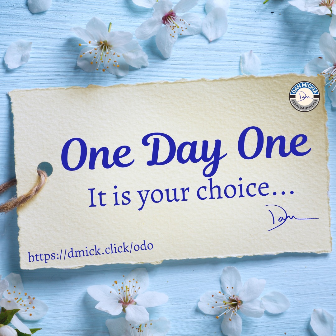 One worthwhile idea.

One question to carry into your day.

A few minutes with your morning coffee.

That is One Day One, my short daily email about everyday choices, challenges, relationships, mistakes, growth, and the moments we might otherwise overlook.

One day or Day One. It’s your choice.

Sign up at the link in my bio or visit:

https://dmick.click/odo

#OneDayOne #MorningThoughts #PersonalGrowth #DailyReflection