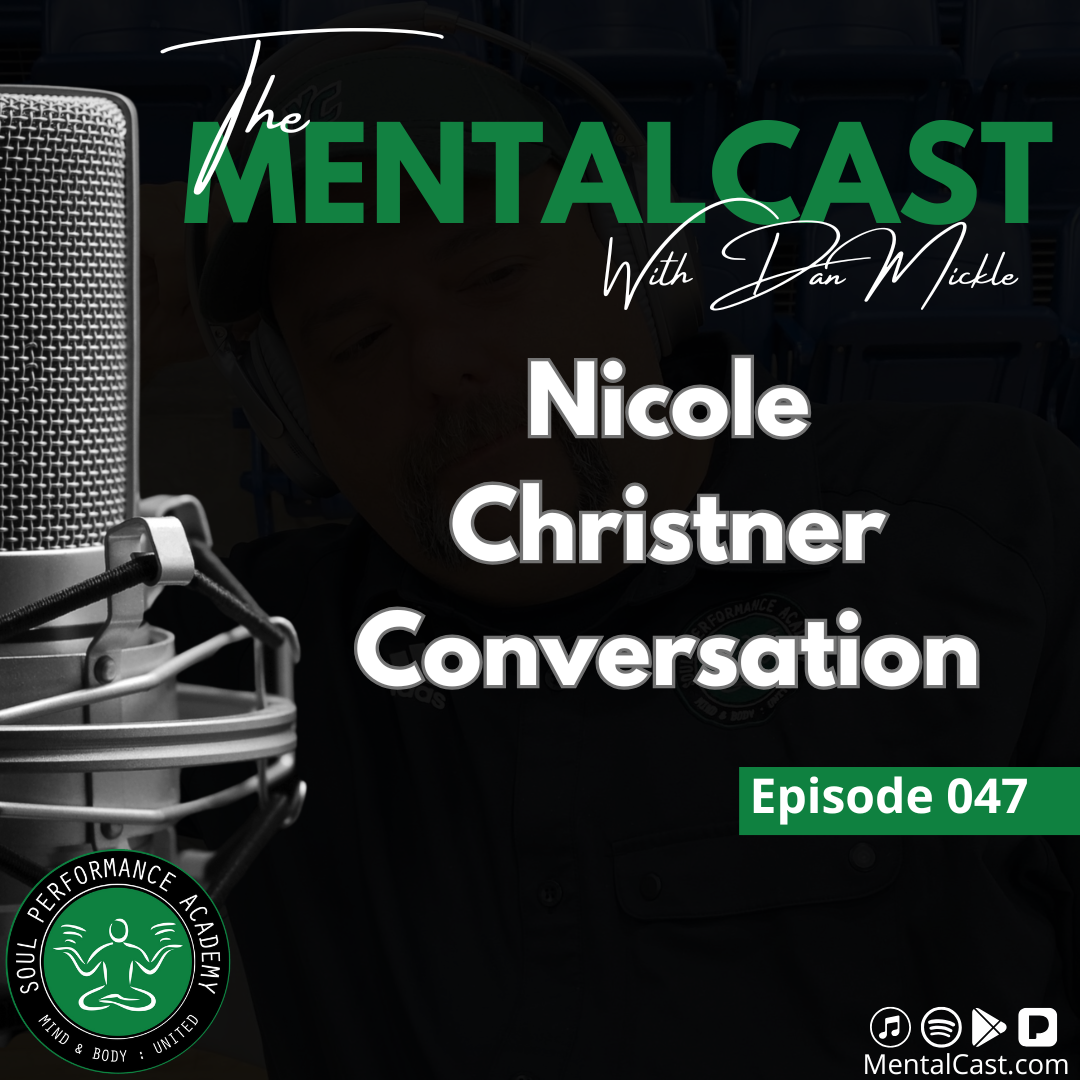 Coach Nicole coaching youth athletes (alt text: Coach Nicole USA Volleyball interview on The MentalCast